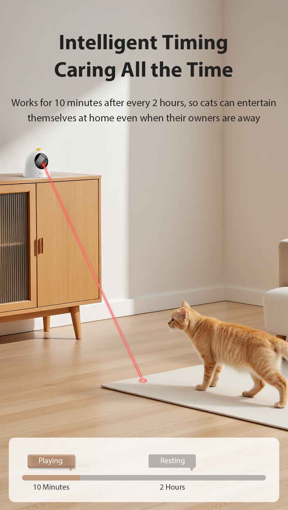 ROJECO Automatic Laser Cat Toy