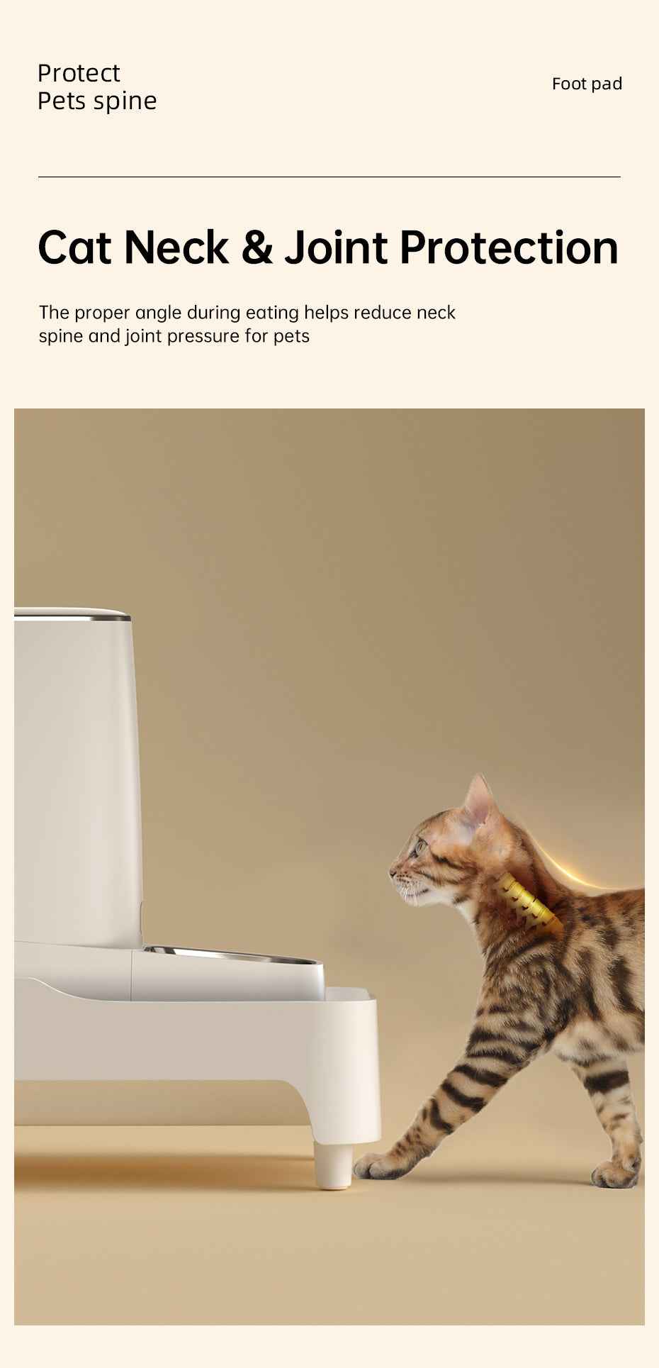 ROJECO Elevated Pet Feeder Stand