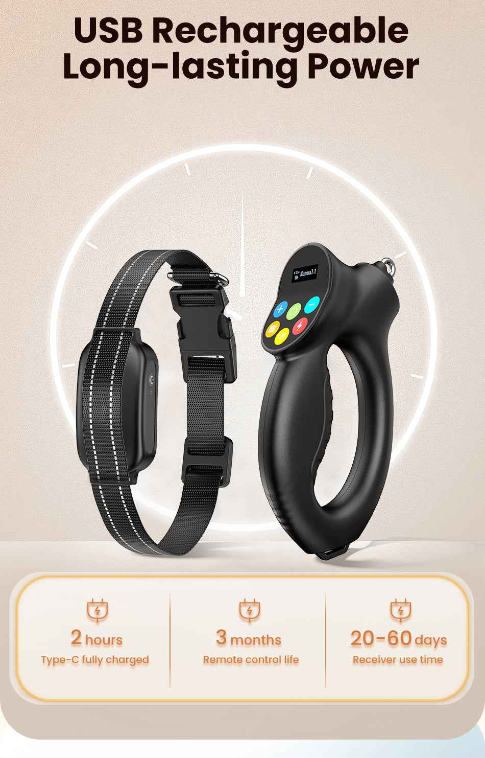 ROJECO PD800 Dog Training Collar