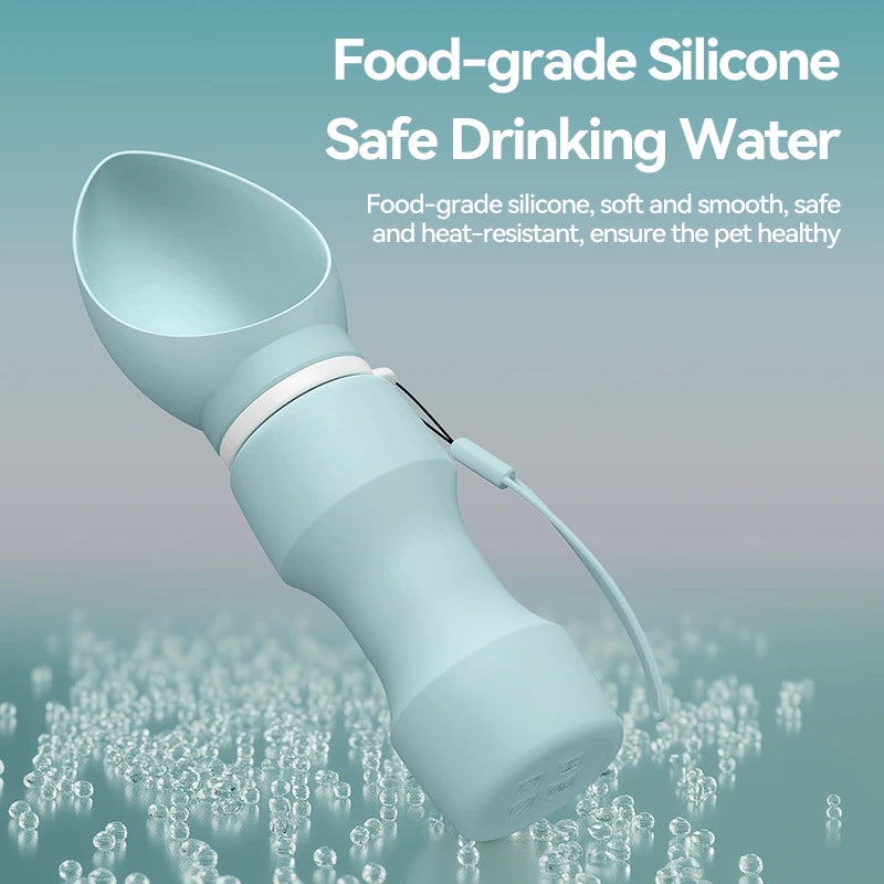 ROJECO Portable Pet Water Bottle - Leak-Proof & Foldable