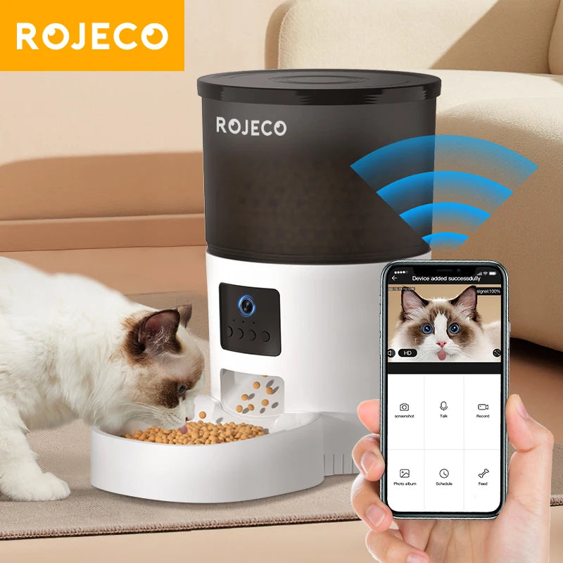 ROJECO Carmen 3L WiFi Automatic Pet Feeder