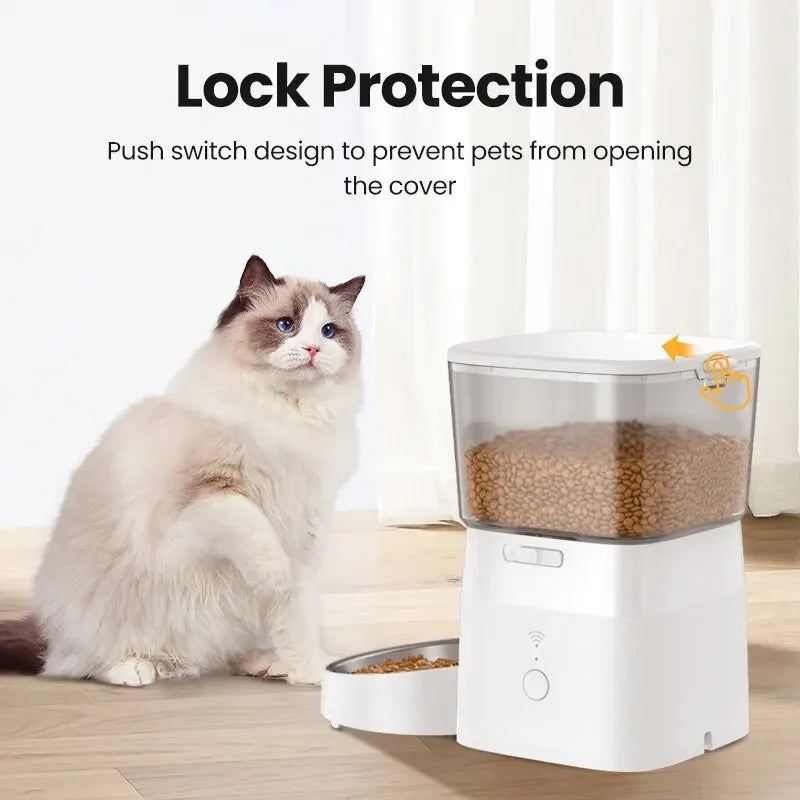 ROJECO 2L WiFi Automatic Pet Feeder