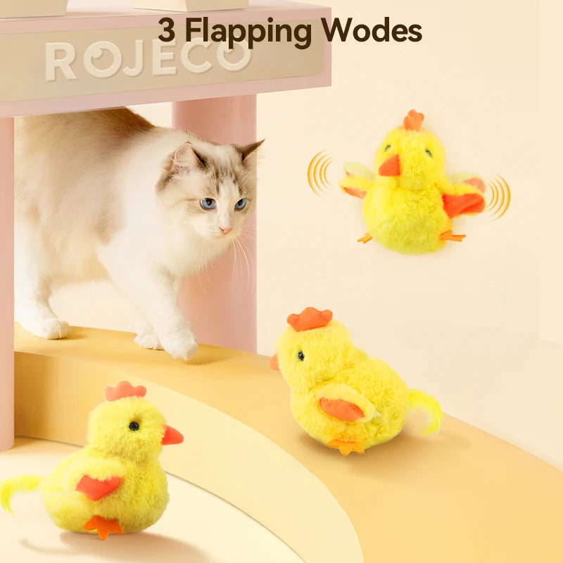 ROJECO Automatic Chick Cat Toy