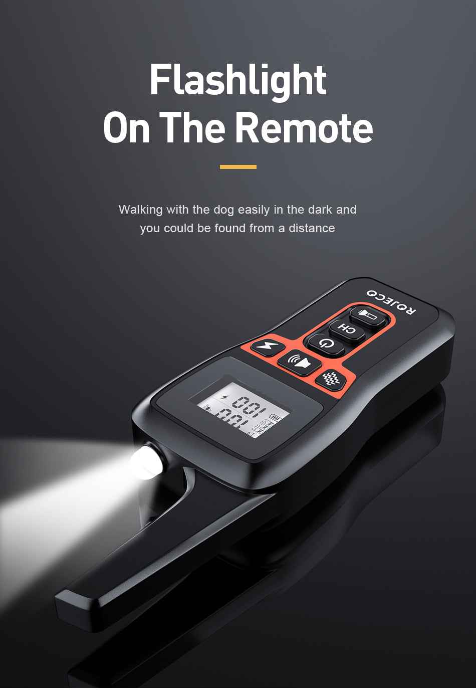 ROJECO PD529 1000m Dog Training Collar