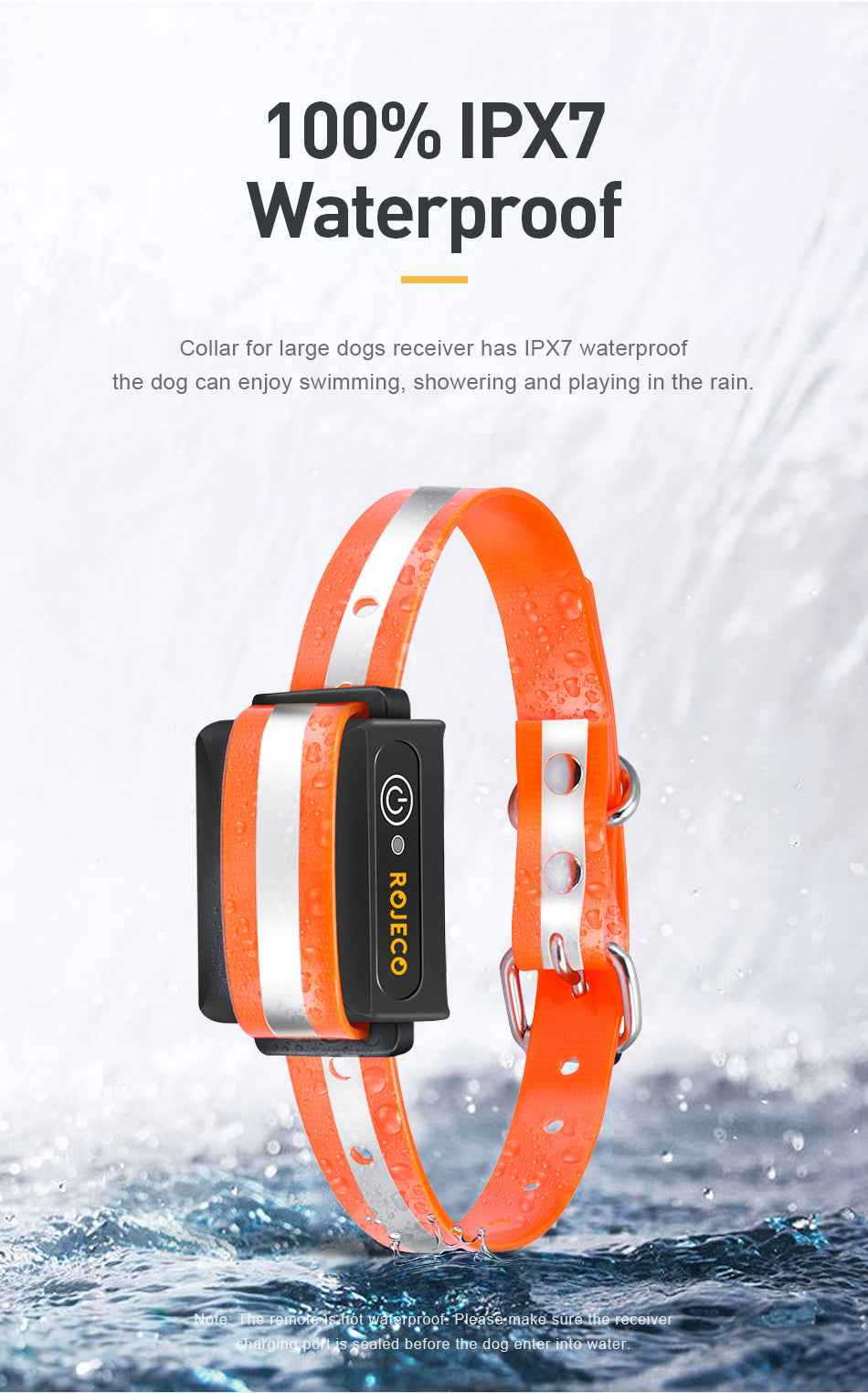 ROJECO PD529 1000m Dog Training Collar