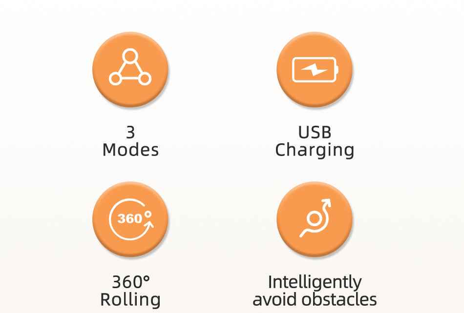 ROJECO Smart Bouncing Cat Ball