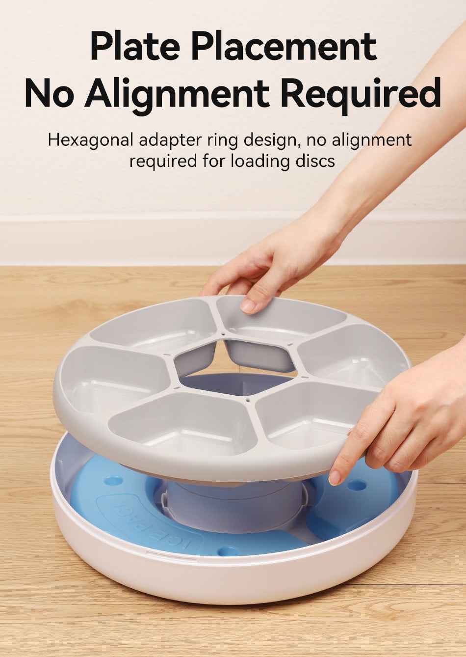 ROJECO F19 6‑Meal Cat Feeder