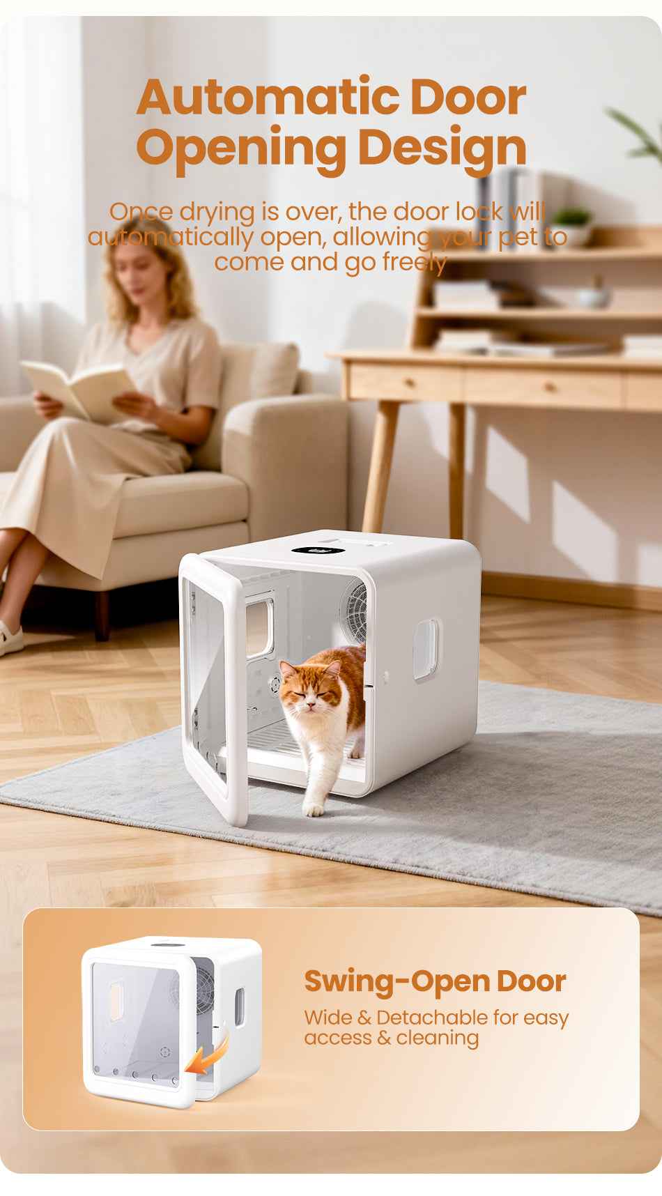 ROJECO Smart Pet Dryer Box