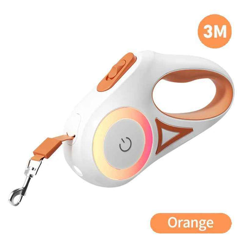 ROJECO 5M LED Retractable Dog Leash