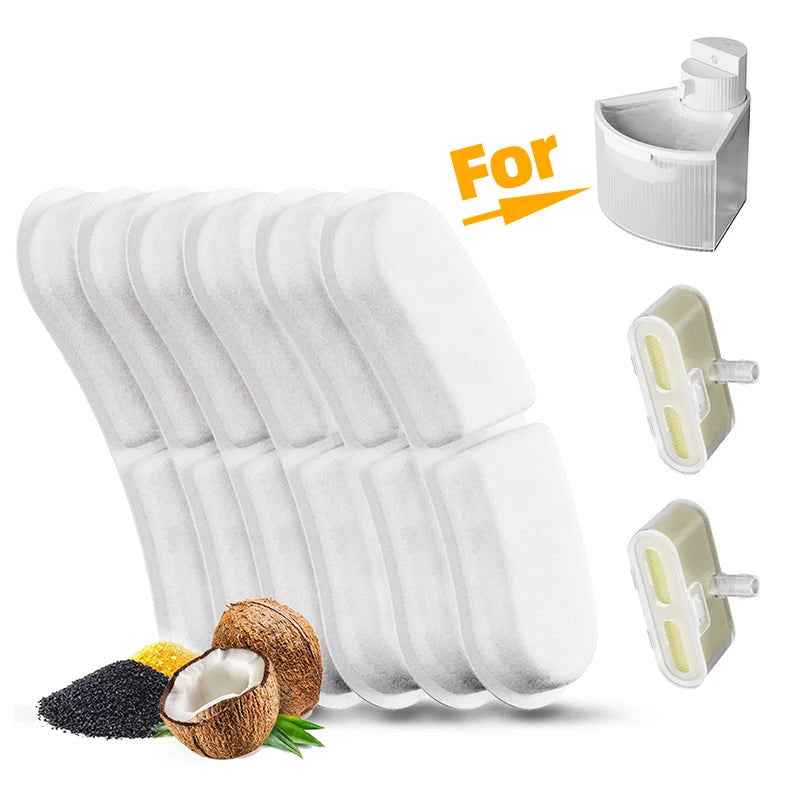 ROJECO Cat Fountain Replacement Filters