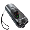 ROJECO ultrasonic dog repeller with 10m range, Type-C charging, and 800mAh battery — model RQGQSX-03.