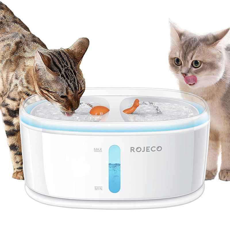 ROJECO Wireless Pump Cat Water Fountain