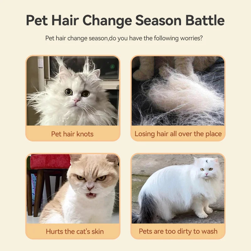 ROJECO Chick Pet Spray Hair Comb