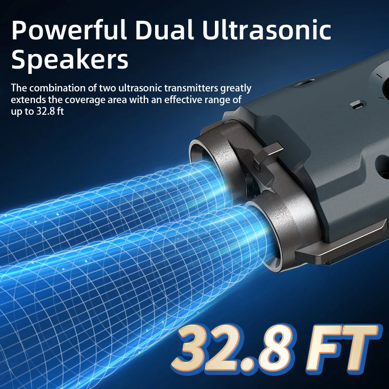 ROJECO 2-in-1 Training Anti-Barking Device