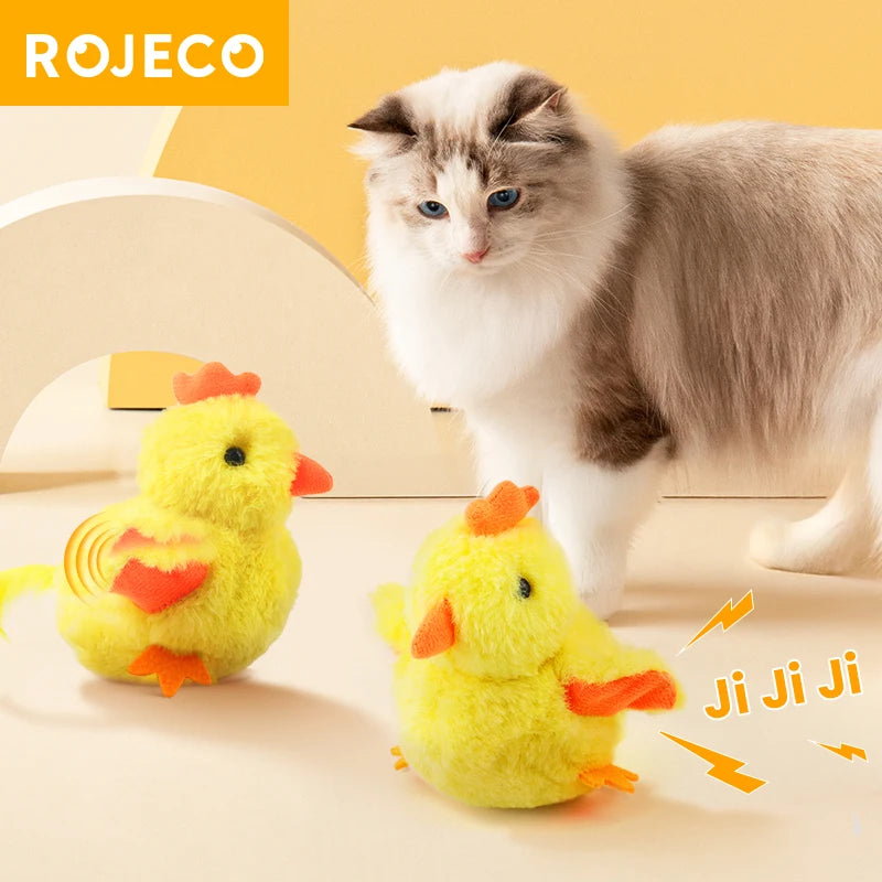 ROJECO Automatic Chick Cat Toy