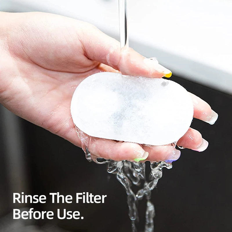 ROJECO Replacement Filter for 1.5L Transparent Cat Water Fountain